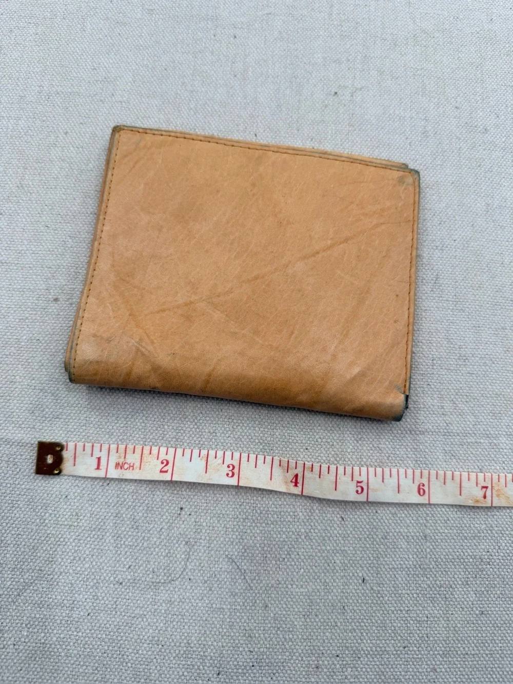 Marshall Light Brown Leather Bi-Fold Card Wallet